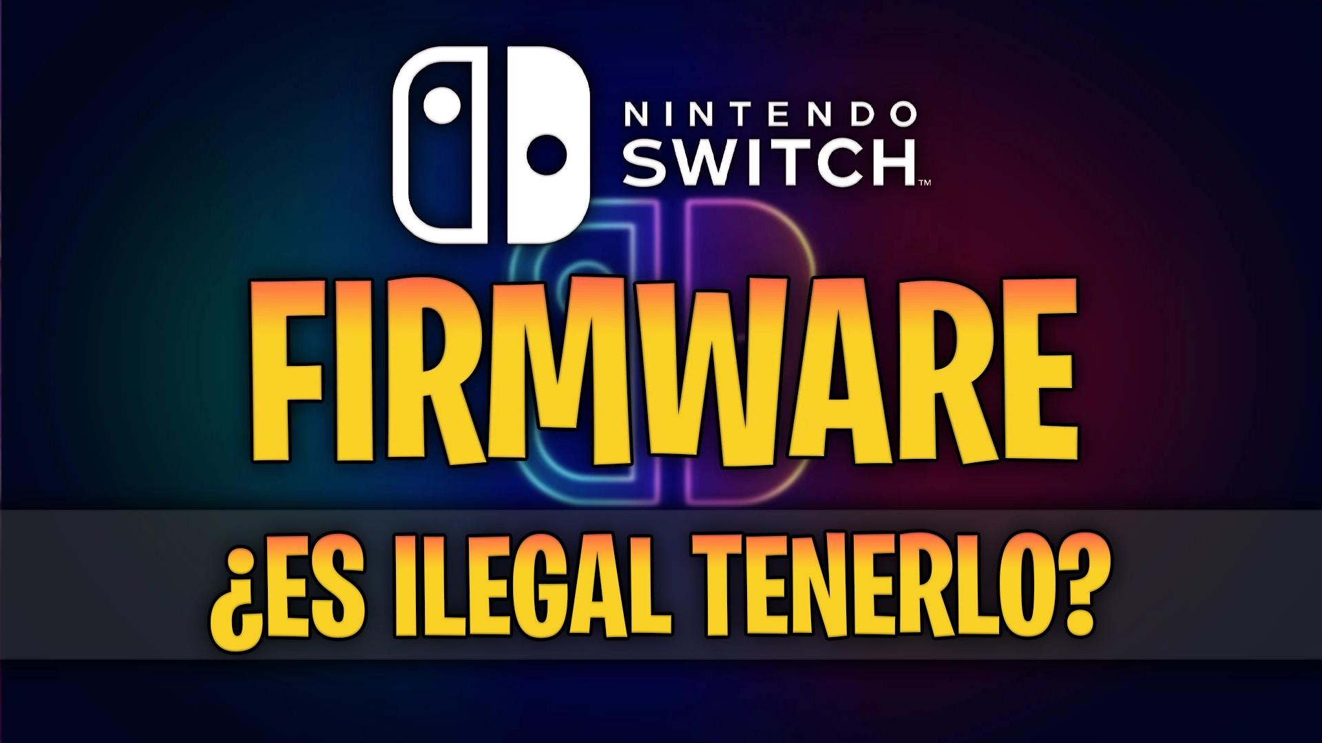 Nintendo Switch Firmware Ilegal